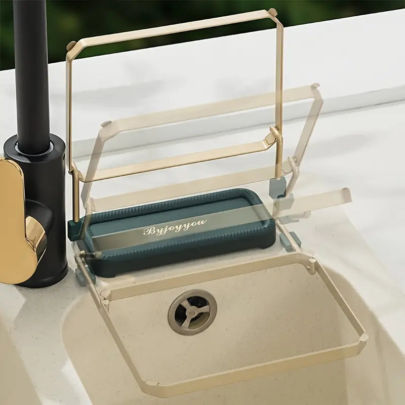Space-saving Kitchen Sink Strainer / Drain Rack