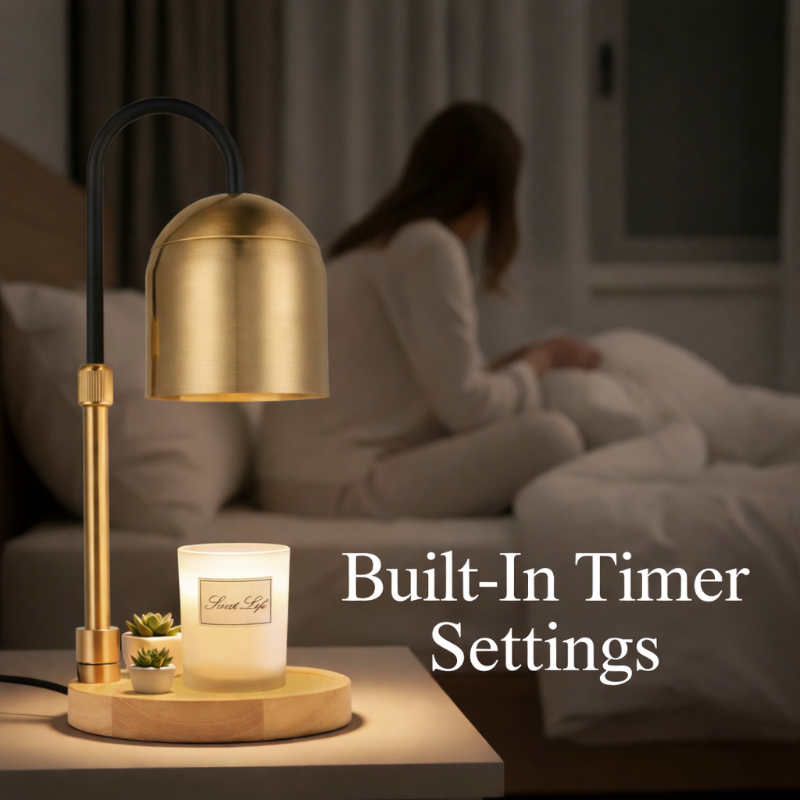 Flameless Candle Warmer Lamp – Soft Light & Flameless Scent