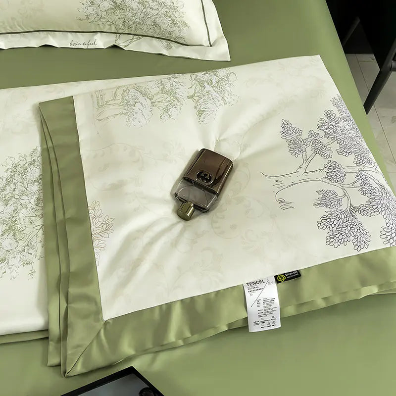 Washed Silk Summer Quilt Set - Lightweight, Cooling & Comfortable