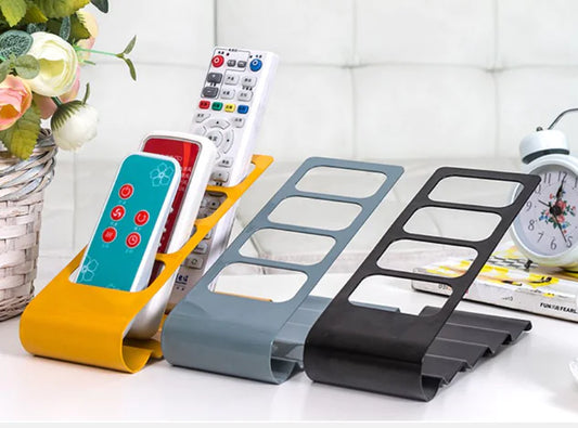 Handy & Ergonomic 4-section Remote Control Organizer