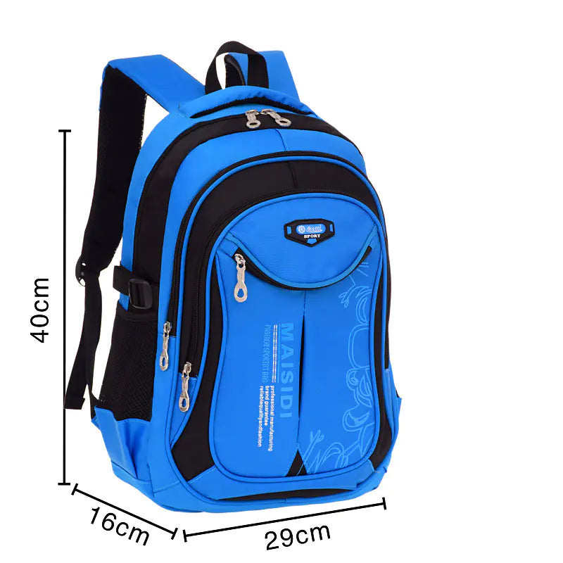 Kids Lightweight Waterproof Backpack with Smart Features