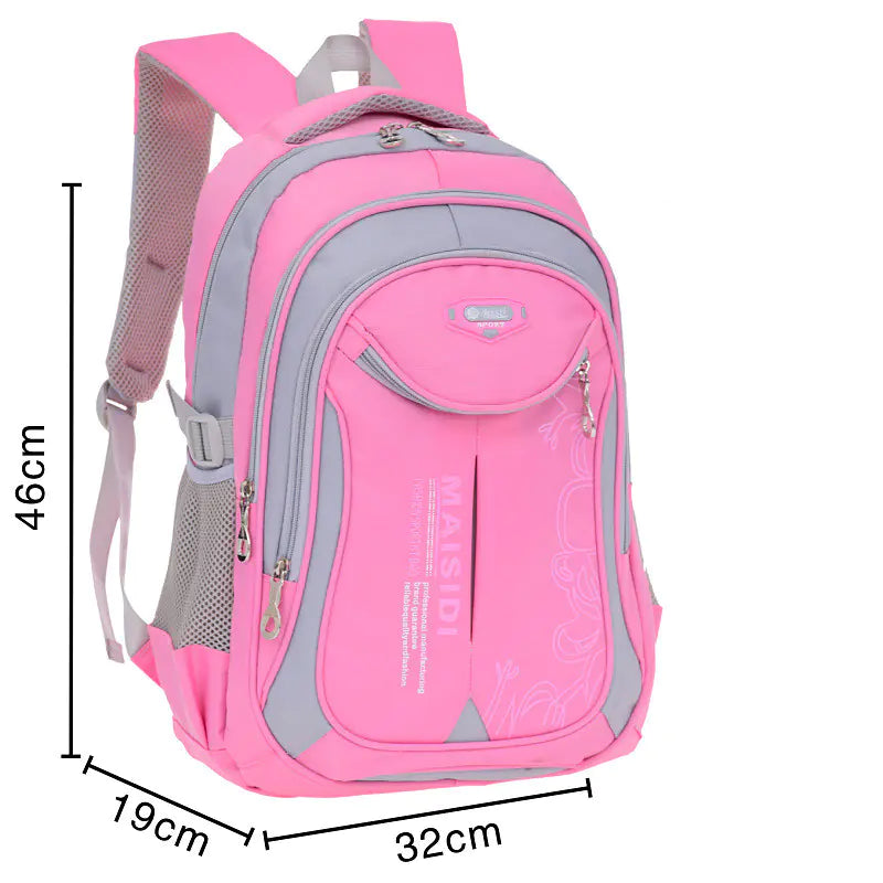 Kids Lightweight Waterproof Backpack with Smart Features