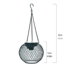 Vintage Metal Solar Hanging Garden Hanging Lamp
