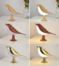 Whimsical Magpie Bird Lamp with Aromatherapy, Touch control & LED glow.