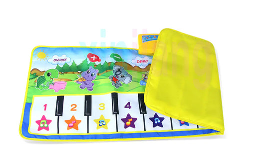 Interactive Musical Piano Mat for Kids, Sound, Color & Creativity