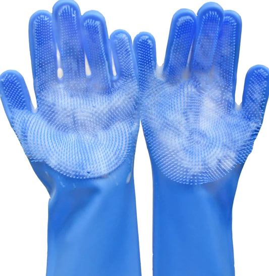Stressless Pet Grooming Gloves for Dogs, Cats & Owners