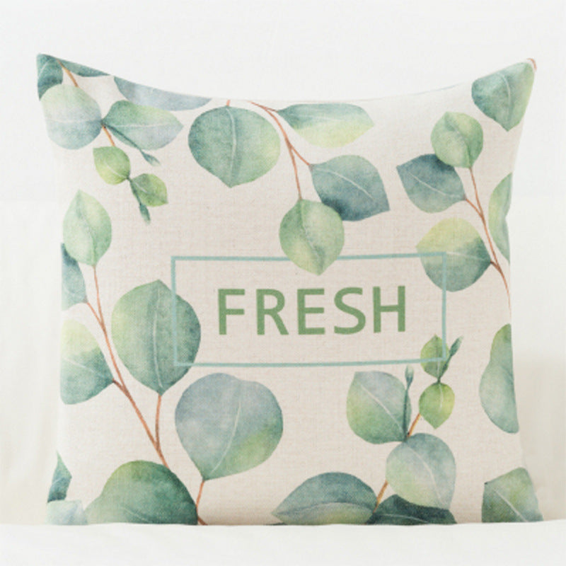 Calm & Serene,  Plant-Themed Cusion Covers