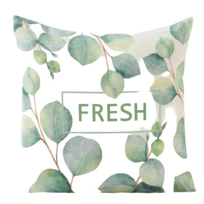 Botanical Themed Cushion Covers - Fresh Style, Everyday Comfort