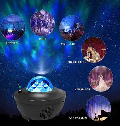 LED Star Projector Night Light for Kids - Explore the Cosmos!