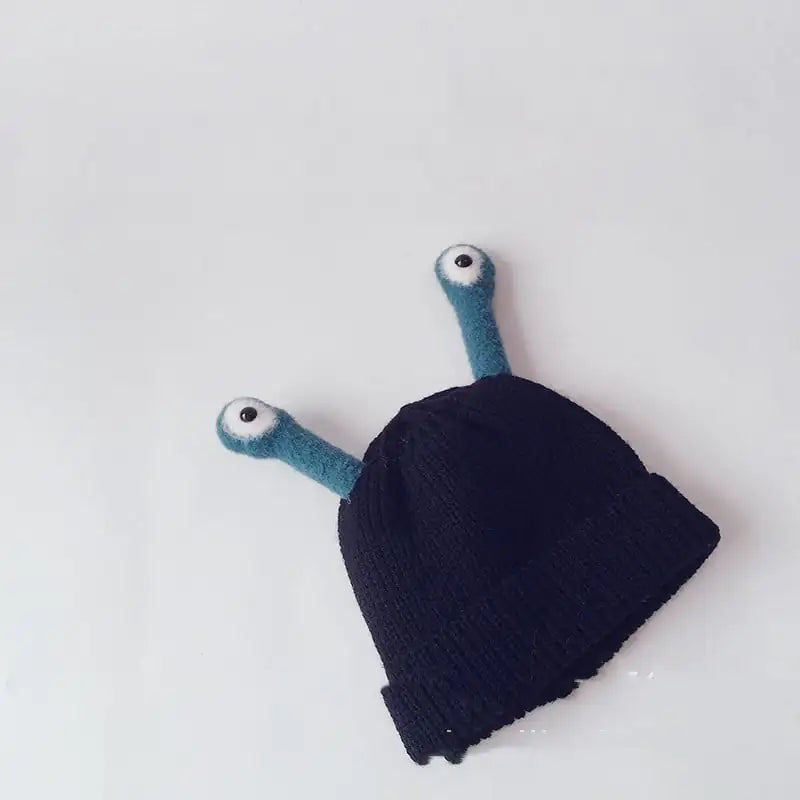 Cute, Cozy Children's Knitted Frog Beanie Hats