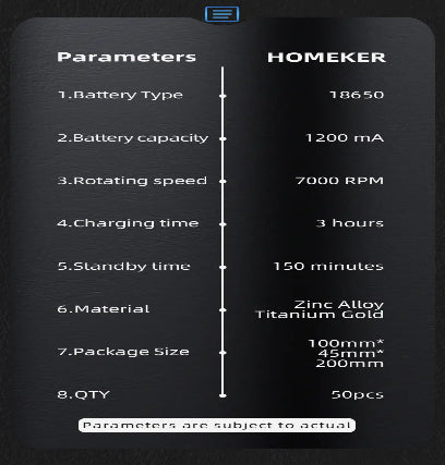 Vintage Inspired T9 USB Rechargeable Hair Trimmer.