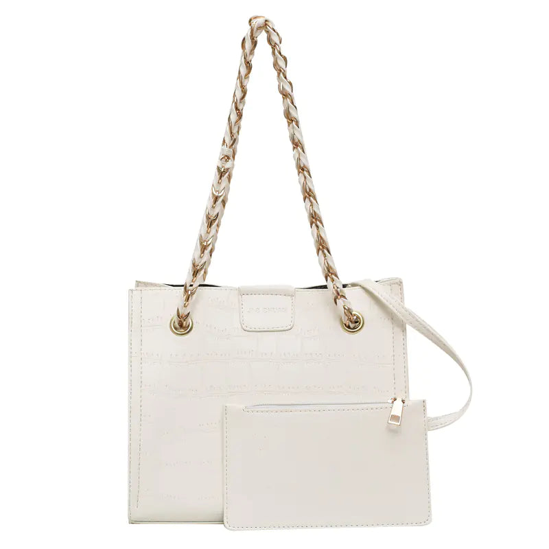 Women's 2 pc Set Tote & Crossbody Bag Set – Fall Collection