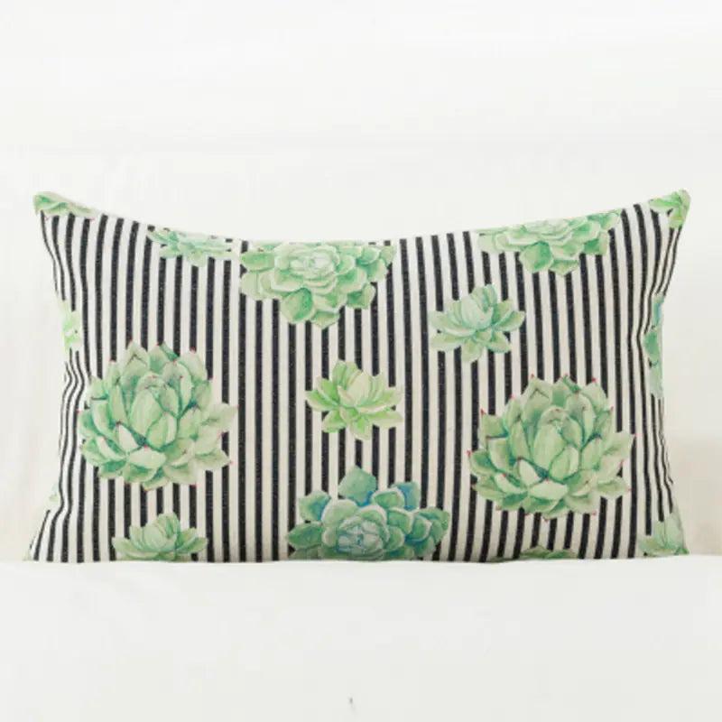 Calm & Serene,  Plant-Themed Cusion Covers