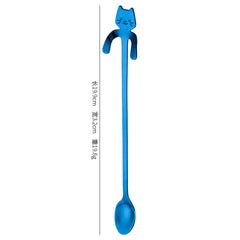 Cute Cat Coffee Spoon – Stainless Steel Teaspoon for Cat Lovers