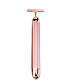 Gold-Plated Vibrating Facial Massager & Beauty Tool – Waterproof Skincare On the Go