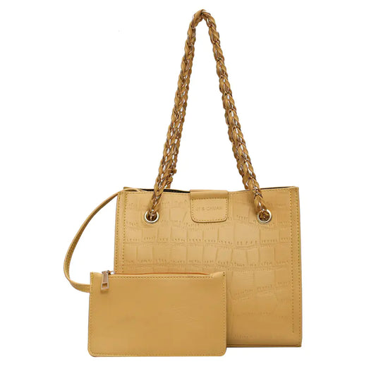 Women's 2 pc Set Tote & Crossbody Bag Set – Fall Collection