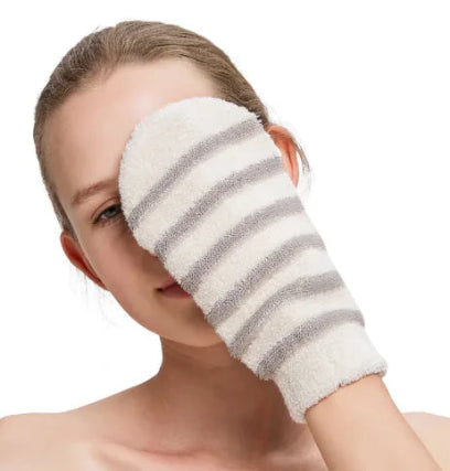 Jute Foaming Bath Gloves, Practical and Pampering