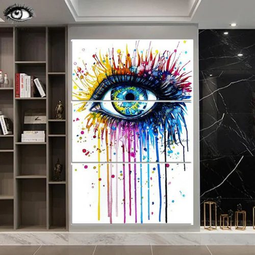 "Eye" - Multi-Panel Canvas Wall Art Decor