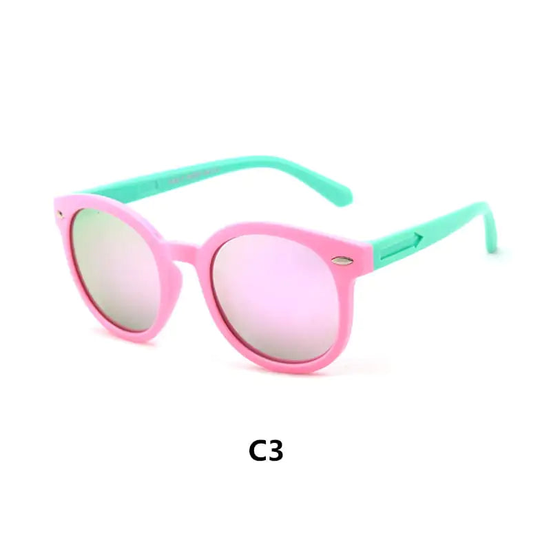 Polarized Kids Sunglasses with UV400 Defence & TAC Lenses