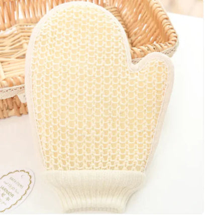Jute Foaming Bath Gloves, Practical and Pampering