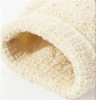 Jute Foaming Bath Gloves, Practical and Pampering
