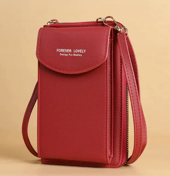 Versatile Crossbody Clutch or Shoulder Bag for Home or Travel
