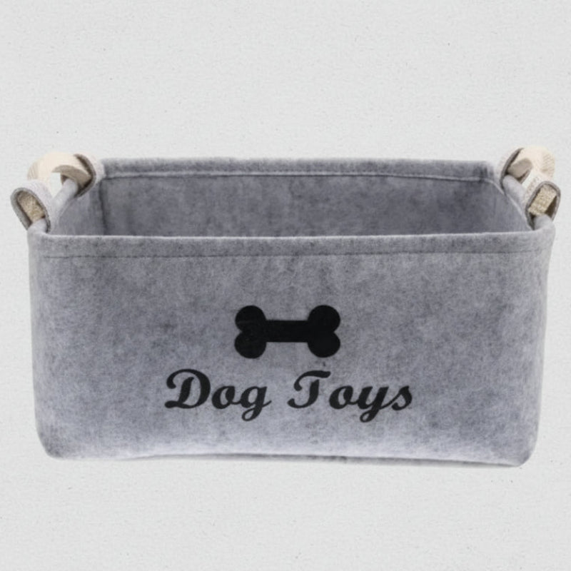 Pet Toy Storage Basket – Stylish Storage for Everyday Pet Essentials