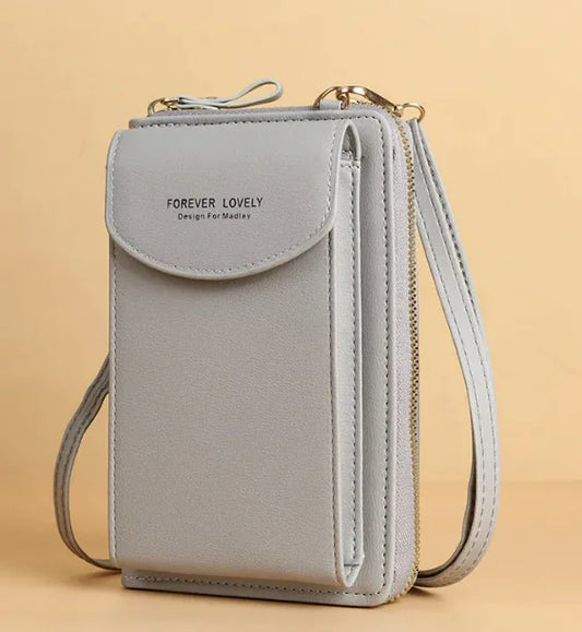 Versatile Crossbody Clutch or Shoulder Bag for Home or Travel