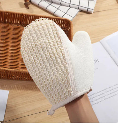 Jute Foaming Bath Gloves, Practical and Pampering