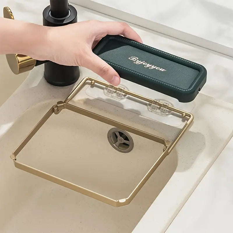 Space-saving Kitchen Sink Strainer / Drain Rack