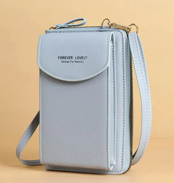 Versatile Crossbody Clutch or Shoulder Bag for Home or Travel