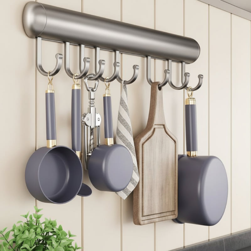 Sleek Kitchen Wall Organizer –  Space Saving & Functional