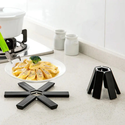 Foldable, Eco-Friendly, Heat-Resistant Pot Mat / Trivet