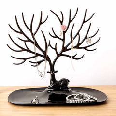 Sleek & Stylish Deer Jewelry Holder for Chic Storage in any setting