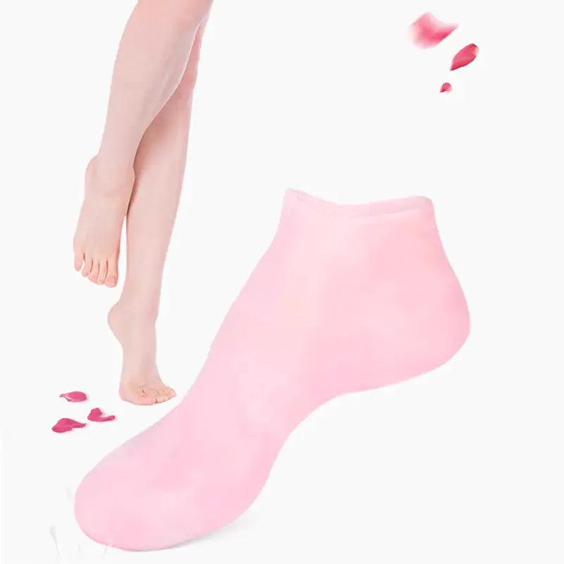Soft Anti-Cracking & Moisturizing Gel Socks for Happy Feet