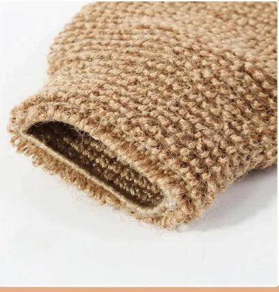 Jute Foaming Bath Gloves, Practical and Pampering