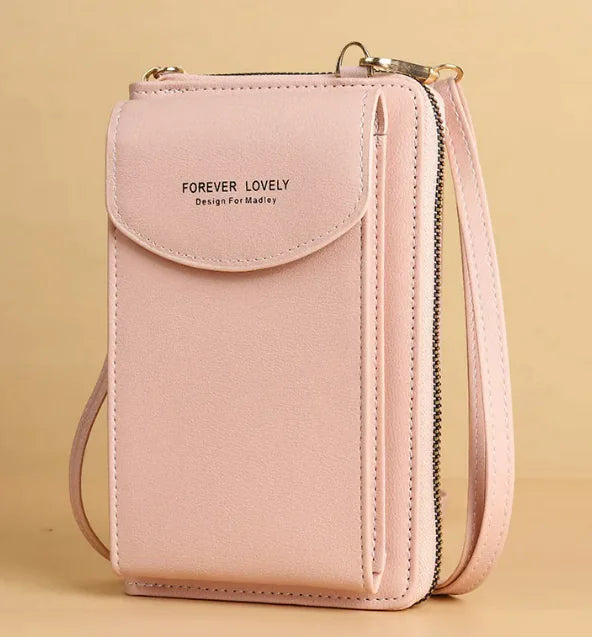 Versatile Crossbody Clutch or Shoulder Bag for Home or Travel