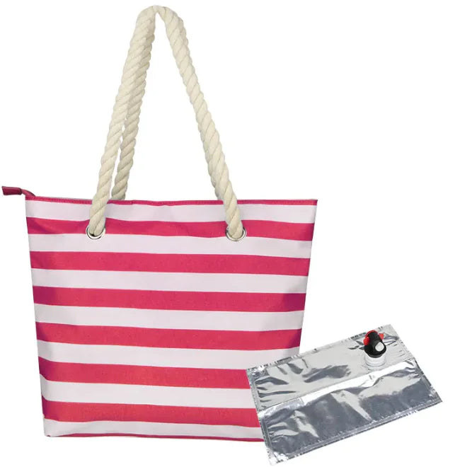Stylish Insulated Cooler Tote Bag for Beach or Backyard