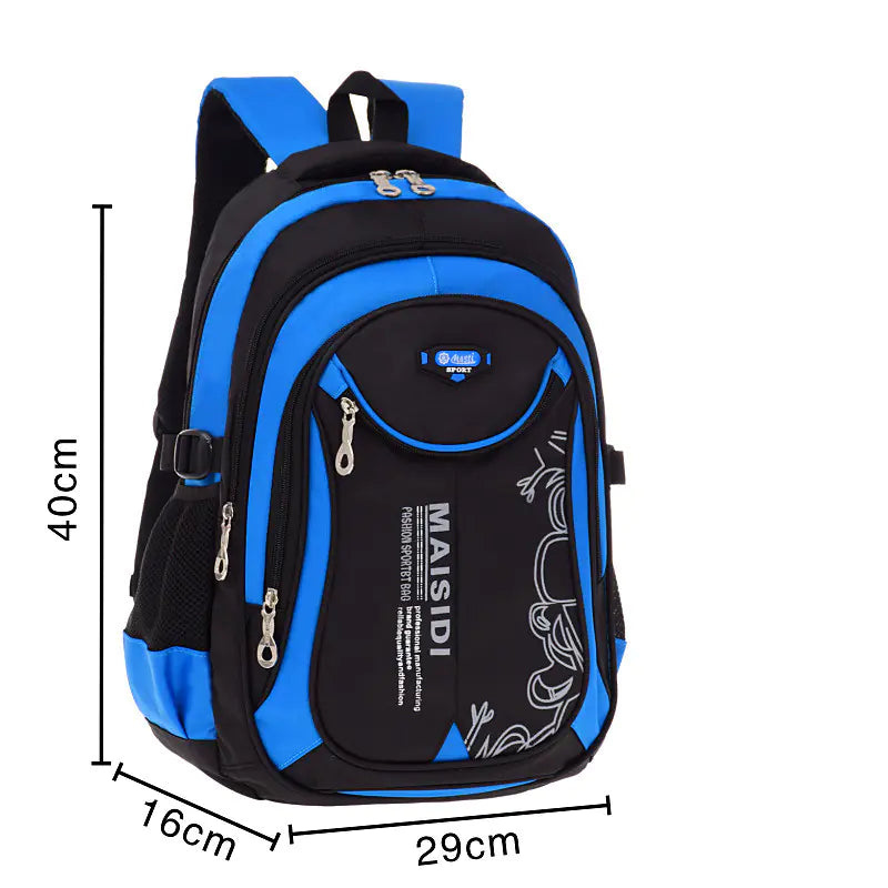 Kids Lightweight Waterproof Backpack with Smart Features