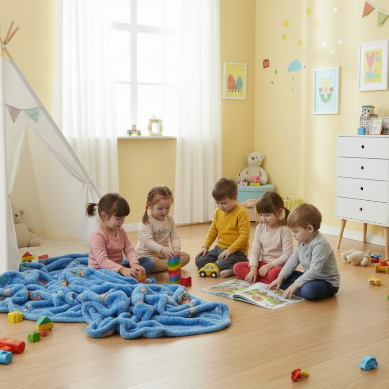Glow-in-the-Dark Luminescent Blanket – Plush Comfort with a Magical Touch