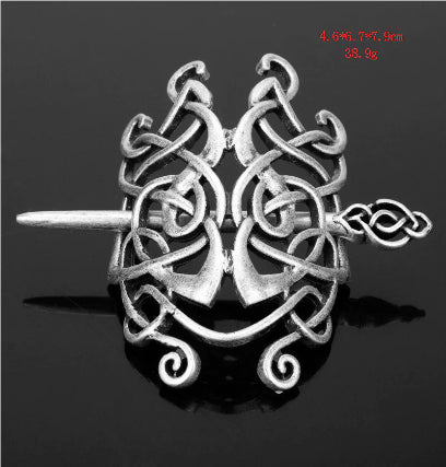 Beauty & Function with Vintage-Style Viking Metal Hairpins