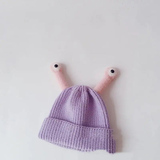 Cute, Cozy Children's Knitted Frog Beanie Hats